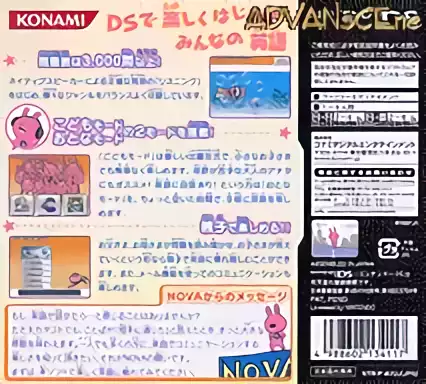 Image n° 2 - boxback : Nova Usagi no Game de Ryuugaku! DS
